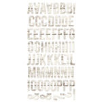 Simple Stories COLOR VIBE WOODS Foam Alpha Letter Stickers - Image 6