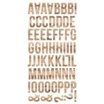 Simple Stories COLOR VIBE WOODS Foam Alpha Letter Stickers - Image 3