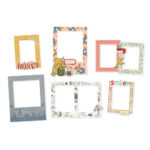 Simple Stories SAY CHEESE CLASSIC POOH Chipboard Frames 6pc - Image 2