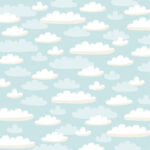 Echo Park Into The Wild PERFECT DAY CLOUDS 12"X12" Scrapbook Paper - Image 3