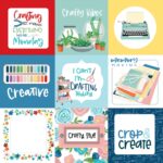 Carta Bella HAPPY CRAFTING 12"X12" Scrapbook Paper - Image 6