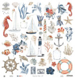 P13 SEA LA VIE 07 12"X12" Scrapbook Paper - Image 2