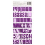 Thickers MAIN CHARACTER Glitter Foam Alphabet Stickers - Image 3