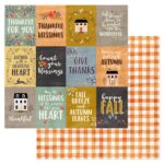 AC FARMSTEAD HARVEST 12"X12" Scrapbook Paper - Image 4