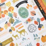 AC American Crafts FARMSTEAD HARVEST Fall Stickers 77pc - Image 3