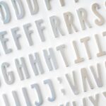 THICKERS SPOOKTACULAR Silver Foil Foam Letter Stickers - Image 3