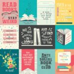 Photoplay Book Club I LOVE TO READ 12”X12” Scrapbook Paper - Image 2