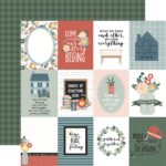 Echo Park GOOD TO BE HOME 12X12 Scrapbook Paper - Image 2
