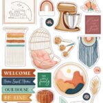 Carta Bella AT HOME 6X13 Chipboard Accents