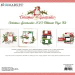49 and Market Christmas Spectacular 2023 ULTIMATE PAGE KIT Scrapbook Layout