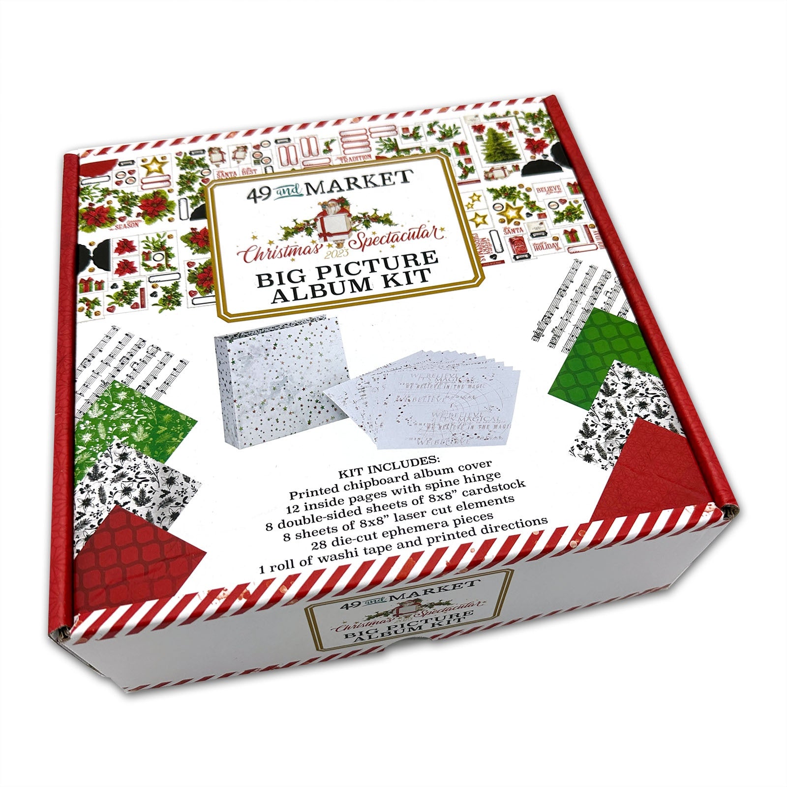 693318PK.jpg 49 and Market Christmas Spectacular 2023 BIG PICTURE ALBUM KIT - Image 1