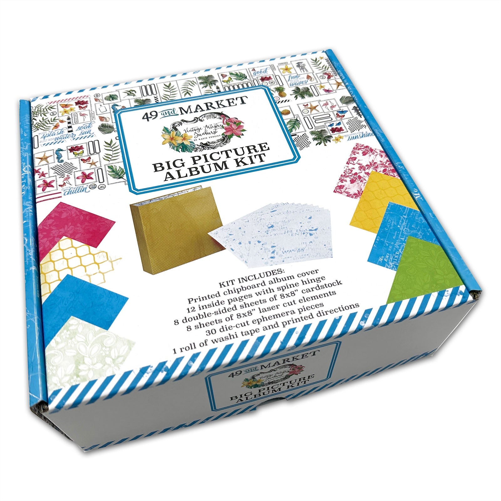 693359PK.jpg 49 and Market Sunburst BIG PICTURE ALBUM KIT - Image 1