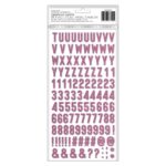 American Crafts Thickers LIFE OF THE PARTY Pink Glitter