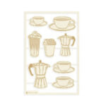 P13 Coffee Break CUPS & POTS Light Chipboard Embellishments Set44 - Image 3