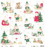 P13 SANTAS WORKSHOP 05 12"X12" Scrapbook Paper 1 Sheet - Image 3
