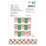 P13 SANTA’S WORKSHOP Paper Die-Cut Garland Christmas 15pc - Image 3