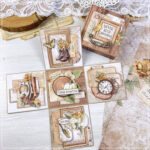 Stamperia Romantic GOLDEN HARMONY 12"X12" Scrapbook Paper Pad - Image 16