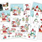 Craft Consortium IT’S SNOME TIME 2 3D DECOUPAGE