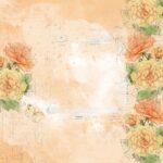 49 and Market COLOR SWATCH PEACH PAPER 1 12”X12” Scrapbook Sheet - Image 2