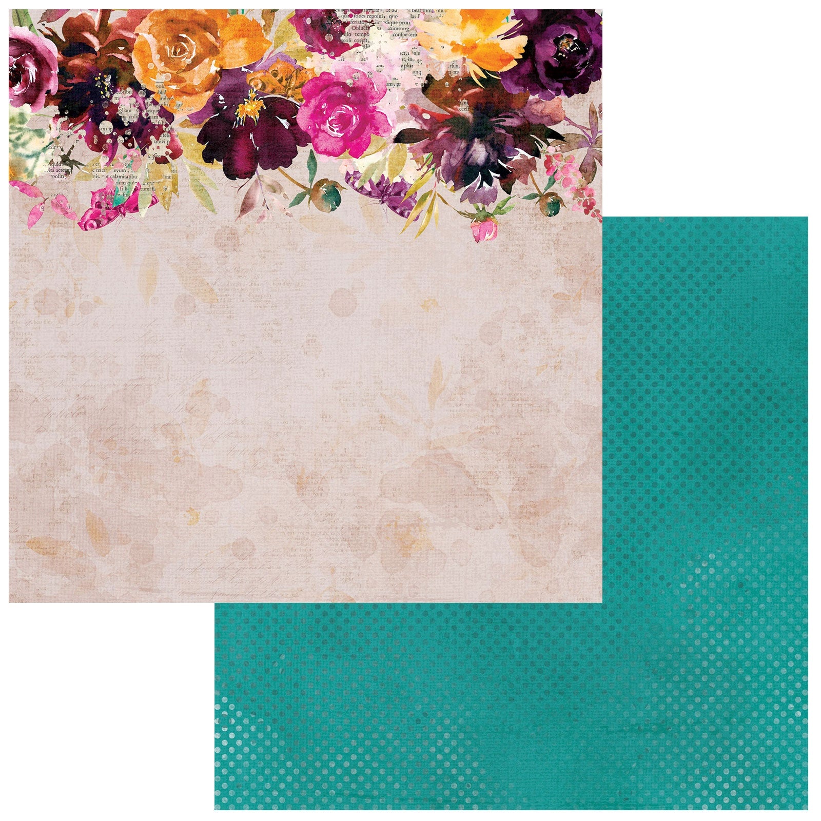 695023PR.jpg 49 and Market ARTOPTIONS SPICE INVERTED GARDEN 12X12 Scrapbook Paper - Image 1