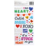 Thickers AC CUTIE PIE Puffy Phrase Stickers - Image 2