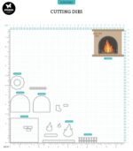 Studio Light Cutting Dies SWEET FIREPLACE 14pc - Image 3