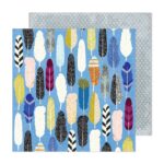Vicki Boutin Discover + Create PLUMAGE 12"X12" Scrapbook Paper