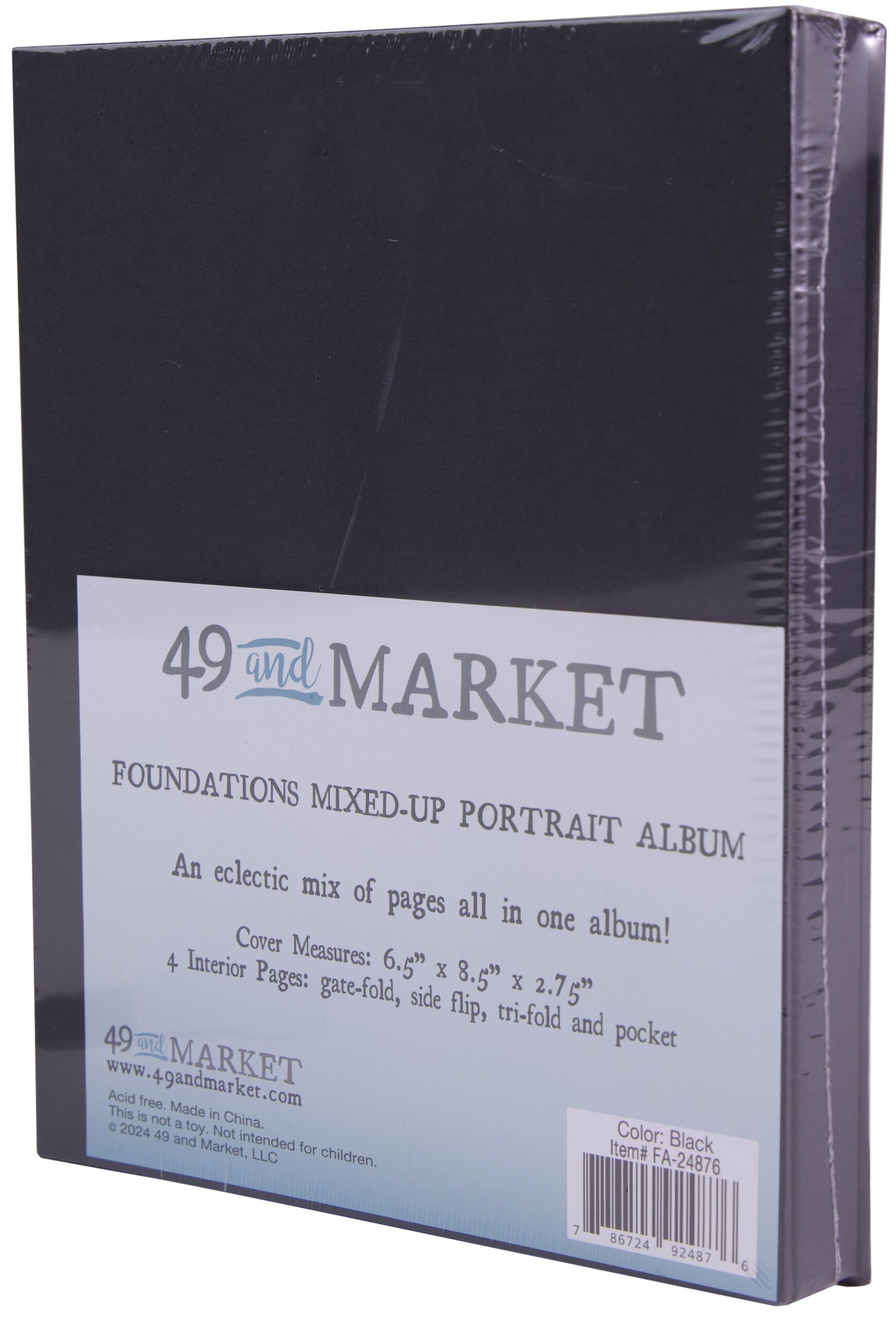 697738PK2.jpg 49 and Market Foundations MIXED PORTRAIT ALBUM SERIES BLACK - Image 1