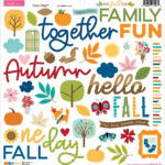 Bella Blvd ONE FALL DAY Icon Ciao Chip 12"X12"