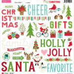 Bella Blvd Merry Little Christmas ICONS CIAO CHIP 12"X12"