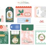 Pinkfresh Studio HOLIDAY DREAMS Journaling Bits 14pc