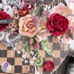 Prima Lost In Wonderland QUEEN OF HEARTS 6pc Flowers - Image 2