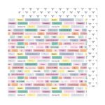 Celes Gonzalez RAINBOW AVENUE 12"X12" Scrapbook Paper - Image 3