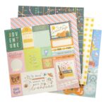 AC COAST TO COAST 12"X12" PAPER PAD Scrapbook 24 Sheets - Image 3