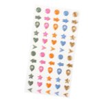 American Crafts Coast To Coast ENAMEL STICKERS 60pc - Image 2
