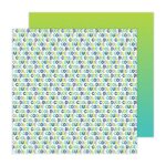 Pebbles Cool Boy COOL DUDE 12"X12" Scrapbook Paper