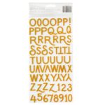 American Crafts April & Ivy GLITTER FOAM STICKERS 141pc - Image 2