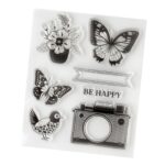 AC American Crafts April & Ivy STAMPS 7pc - Image 2