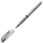 Signo UNI-BALL 153SF Broad SILVER Pen Pigment Ink - Image 2