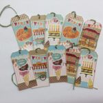 Tags & Ephemera 10pc ICE CREAM & CAKE TAGS - Image 3