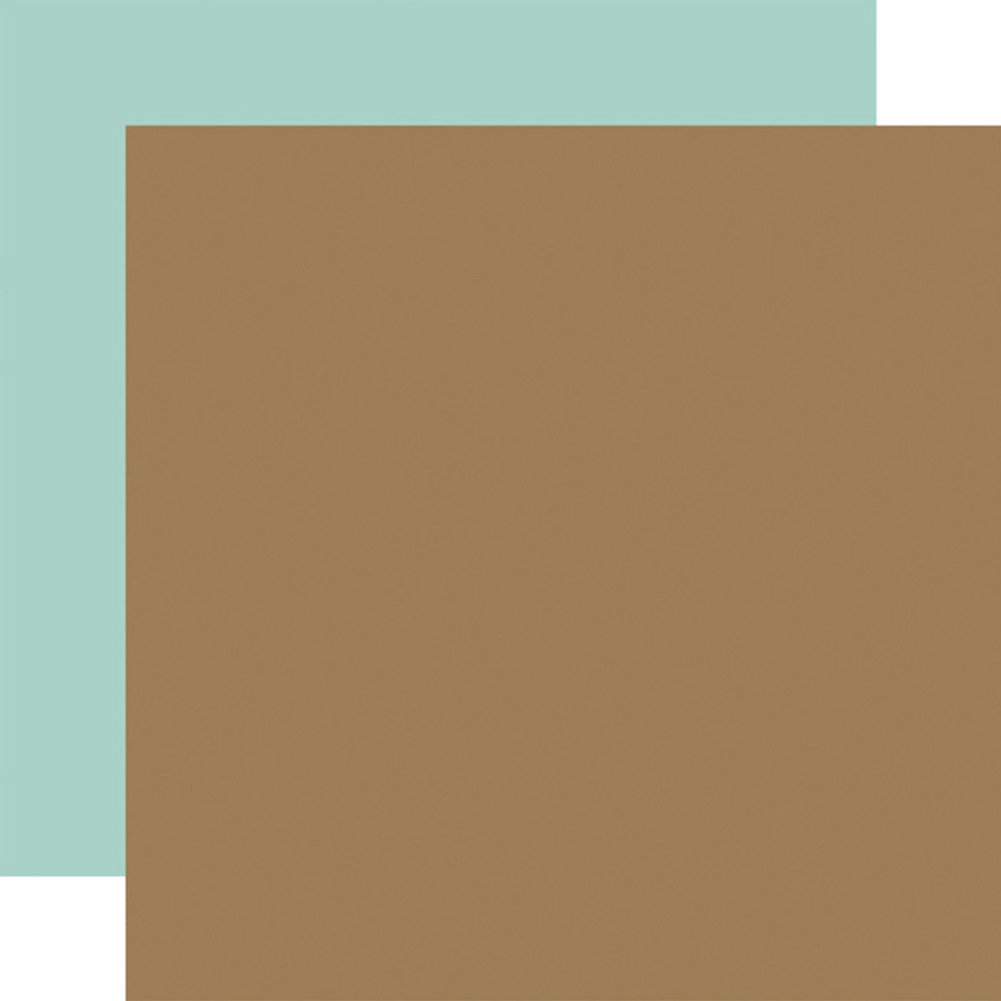 69F086E2-742C-4A13-9221-E383BA310F2F.jpg Carta Bella Fall Market BROWN & BLUE Solids 12"X12" Scrapbook Cardstock - Image 1