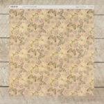 Couture Creations BUTTERFLY GARDEN 06A 12"X 12" Scrapbook Paper