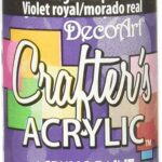 DecoArt Crafter's Acrylic REGAL PURPLE Acrylic Paint 2oz