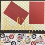 Premade HAPPY BIRTHDAY BIRDS (2) 12”X12” Scrapbook Pages - Image 2