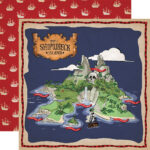 Carta Bella PIRATES 12"X12" Scrapbook Paper - Image 5