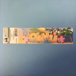 OAHU Title Travel Colored DieCut 1pc 2”X8” HI