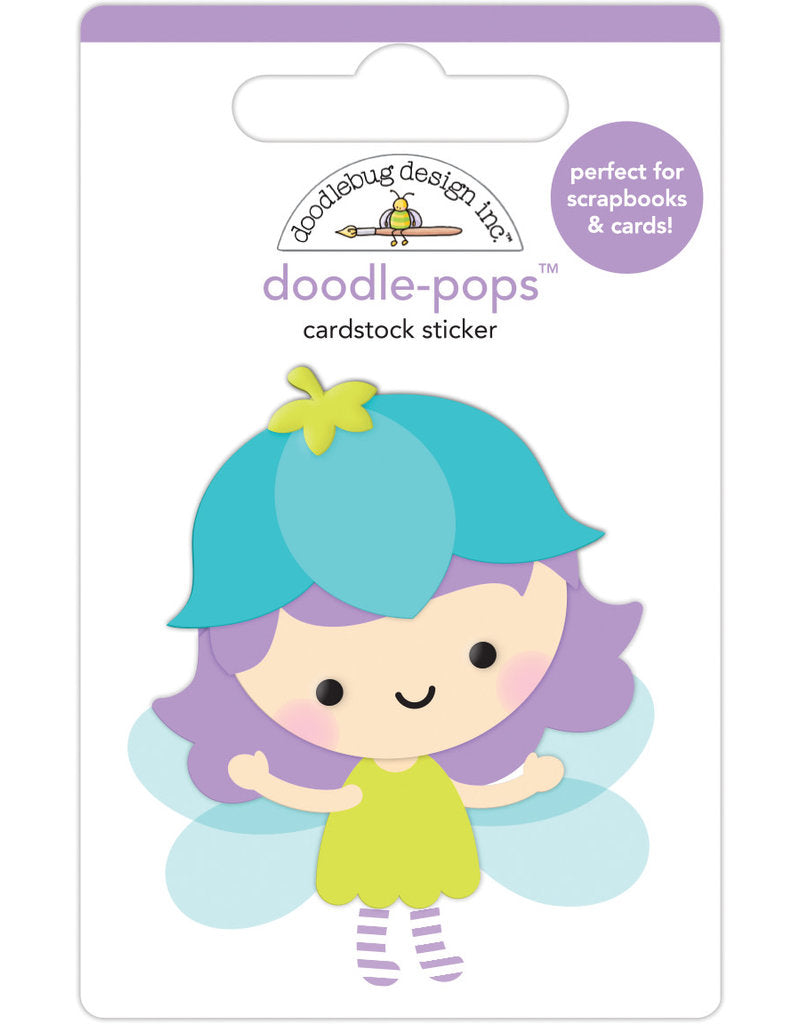 6B3711A6-2204-4AE4-B79F-704FDA0A6F1A.jpg Doodlebug BLOSSOM Doodle-Pops 3D Stickers - Image 1