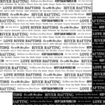 RIVER RAFTING PRIDE 2 12"x12" Sports Scrapbook Paper