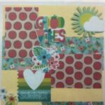 GOOD VIBES Scrapbook Page Kit