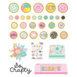 Simple Stories CRAFT THINGS Decorative Brads 32pc - Image 2